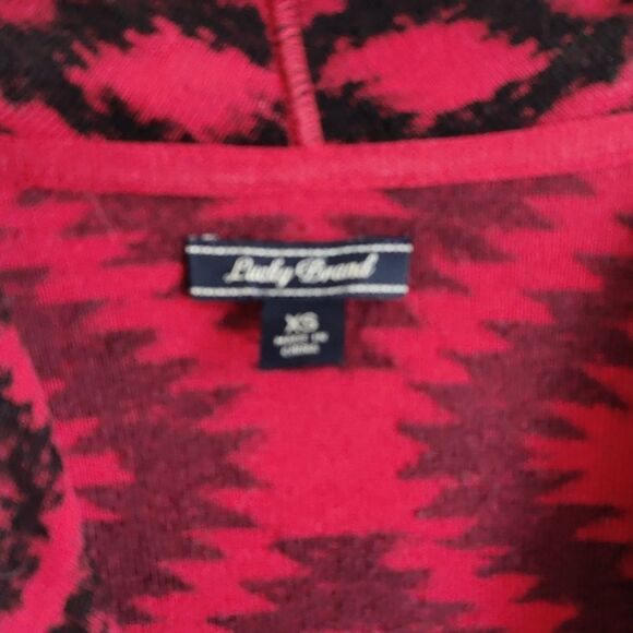 Lucky brand waterfall cardigan - Picture 3 of 9